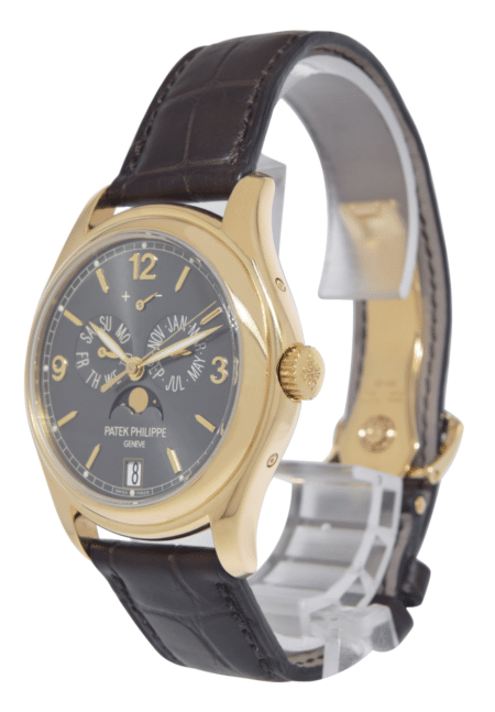 Patek Philippe Annual Calendar Moon 5146 18k Yellow Gold 39mm Watch B/P 5146J