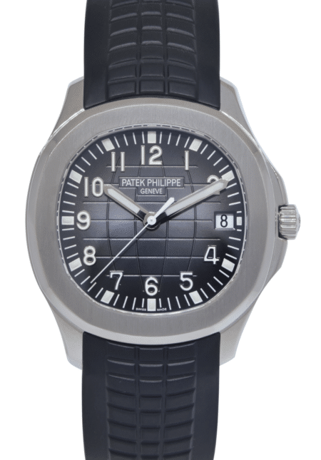 Patek Philippe Aquanaut Jumbo 5167 Steel Rubber Mens 40mm Watch B/P 5167A