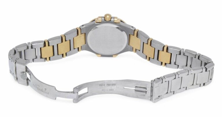 Patek Philippe Nautilus 18k Yellow Gold/Steel Diamond Ladies 27mm Watch 4700
