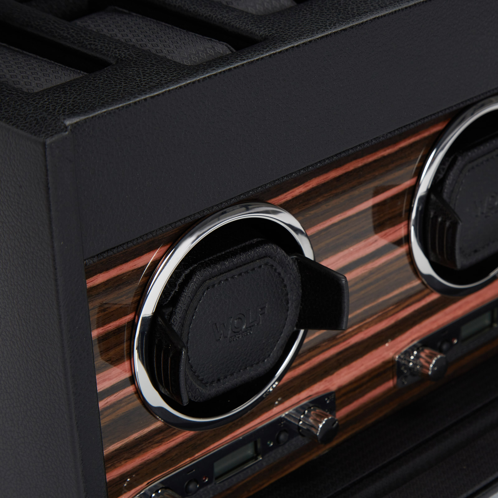 Roadster Triple Watch Winder with Storage Roadster Triple Watch Winder with Storage