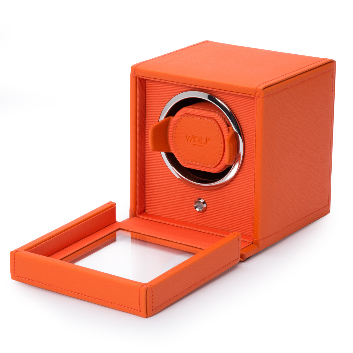 Cub Single Watch Winder with Cover Cub Single Watch Winder with Cover