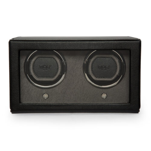 Cub Double Watch Winder with Cover Cub Double Watch Winder with Cover