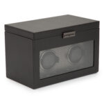Axis Double Watch Winder with Storage Axis Double Watch Winder with Storage