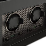 Axis Double Watch Winder with Storage Axis Double Watch Winder with Storage