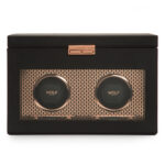 Axis Double Watch Winder with Storage Axis Double Watch Winder with Storage