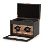 Axis Double Watch Winder with Storage Axis Double Watch Winder with Storage
