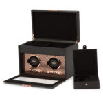 Axis Double Watch Winder with Storage Axis Double Watch Winder with Storage