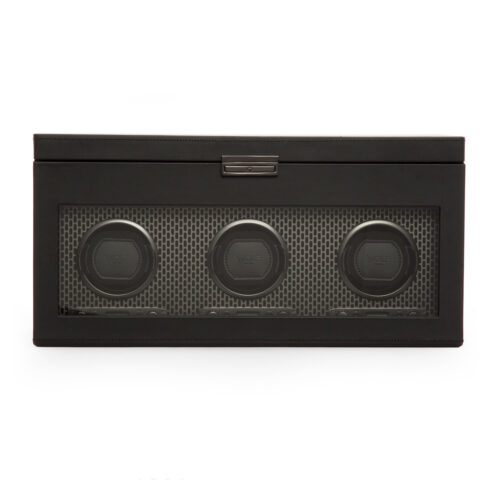 Axis Triple Watch Winder with Storage Axis Triple Watch Winder with Storage