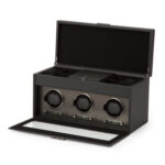 Axis Triple Watch Winder with Storage Axis Triple Watch Winder with Storage