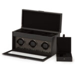 Axis Triple Watch Winder with Storage Axis Triple Watch Winder with Storage