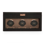 Axis Triple Watch Winder with Storage Axis Triple Watch Winder with Storage