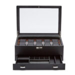 Roadster 10 Piece Watch Box with Drawer Roadster 10 Piece Watch Box with Drawer