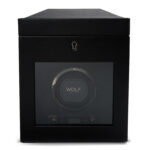 British Racing Single Watch Winder with Storage British Racing Single Watch Winder with Storage