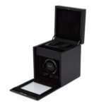 British Racing Single Watch Winder with Storage British Racing Single Watch Winder with Storage