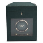 British Racing Single Watch Winder with Storage British Racing Single Watch Winder with Storage