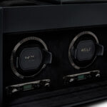 British Racing Triple Watch Winder with Storage British Racing Triple Watch Winder with Storage