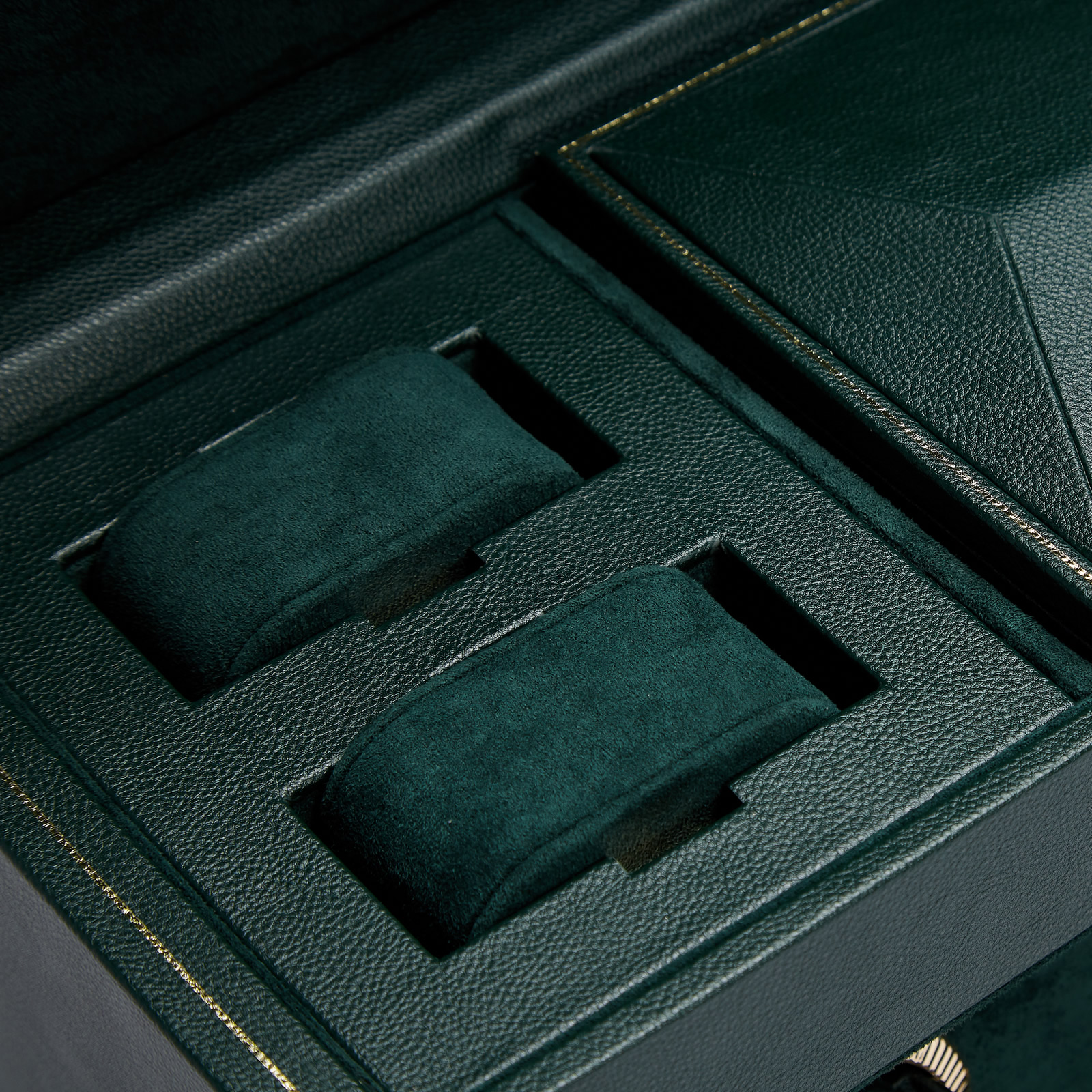 British Racing Triple Watch Winder with Storage