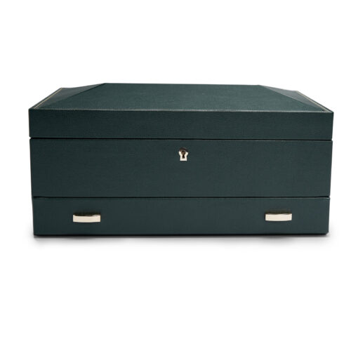 British Racing 10 Piece Watch Box with Drawer British Racing 10 Piece Watch Box with Drawer
