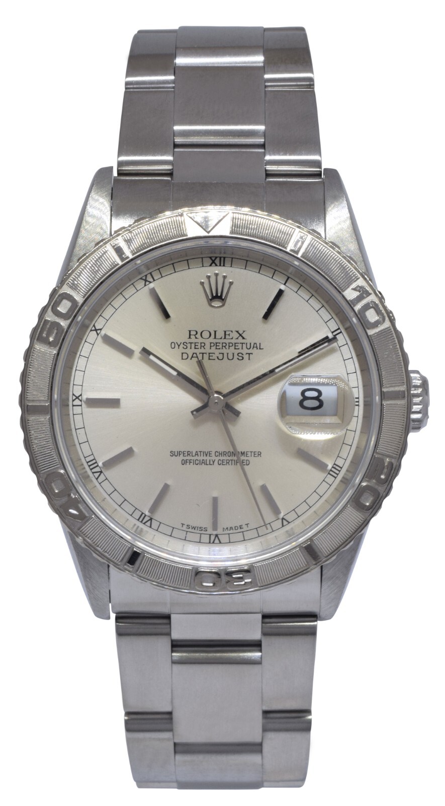 Rolex Datejust Thunderbird Turnograph Steel Mens 36mm Watch W 16264 Rolex Datejust Thunderbird Turnograph Steel Mens 36mm Watch W 16264