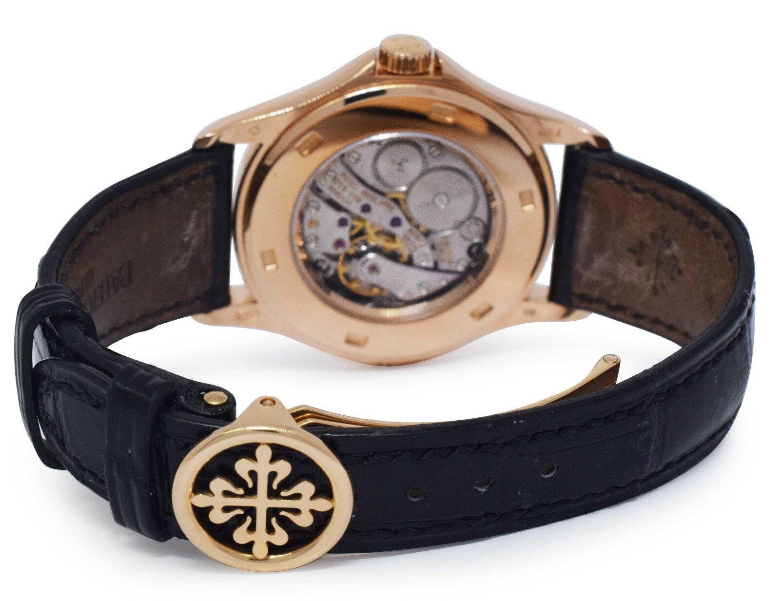 Patek Philippe 5134 Travel Time 18k Rose Gold Mens 37mm Manual Watch 5134r