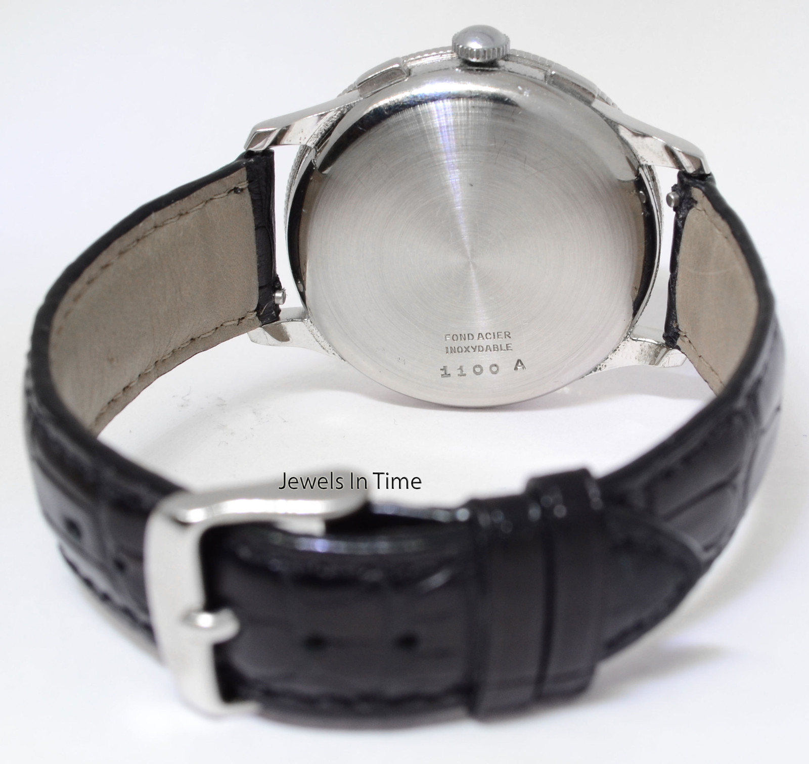 Suisse Triple Calendar Chronograph 17J Stainless Steel 38mm Mens Watch Suisse Triple Calendar Chronograph 17J Stainless Steel 38mm Mens Watch