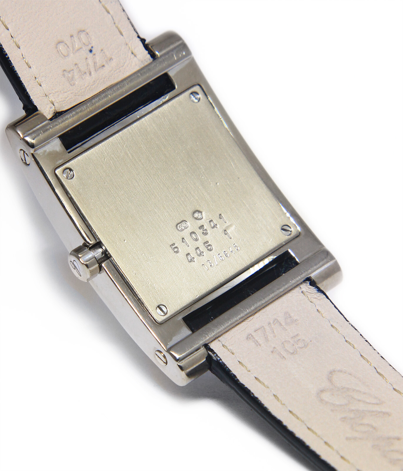 Chopard Your Hour 18k White Gold Diamond MOP Dial Ladies Quartz Watch 13/6845