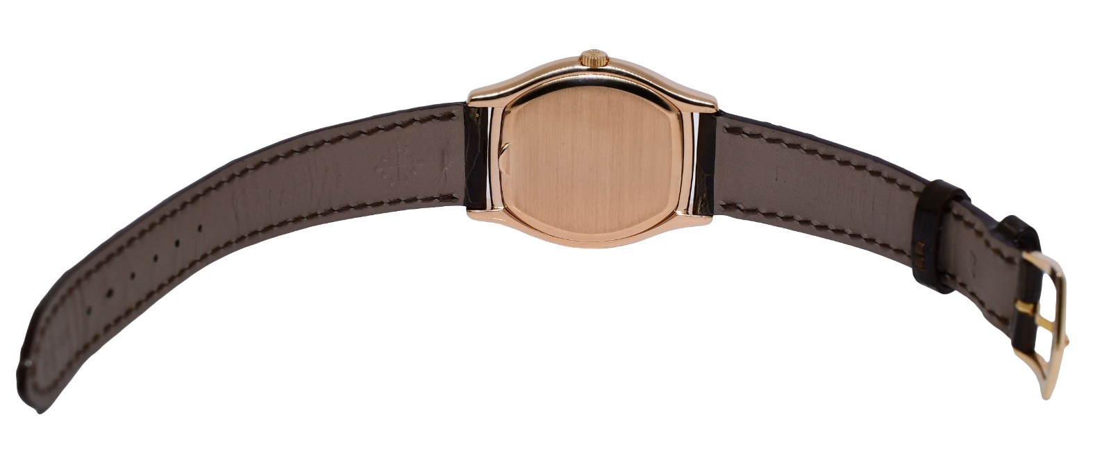 Patek Philippe 5030 Gondolo 18k Rose Gold Tonneau Mens Automatic Watch 5030R