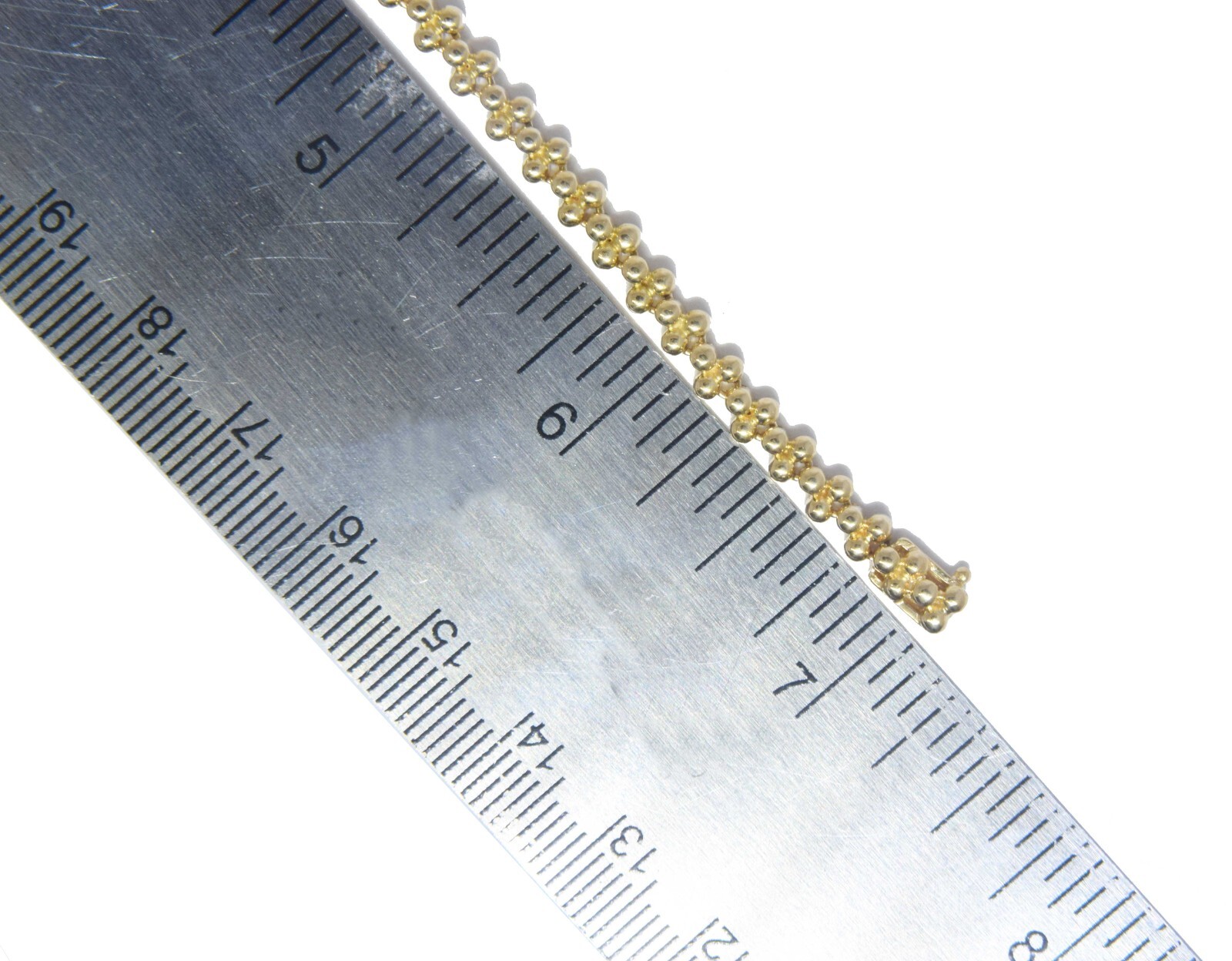 Ladies 18k Yellow Gold & 1.00 Carat Diamond Bracelet