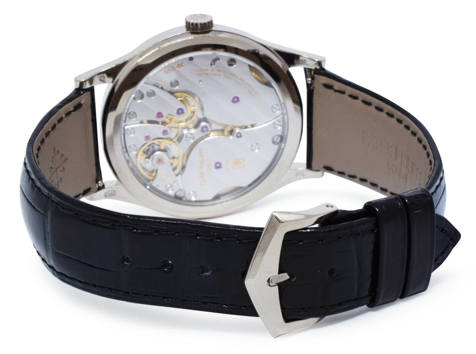 NEW Patek Philippe 6119 Calatrava 18k WG Gray Brushed Dial 39 Manual Watch 6119G