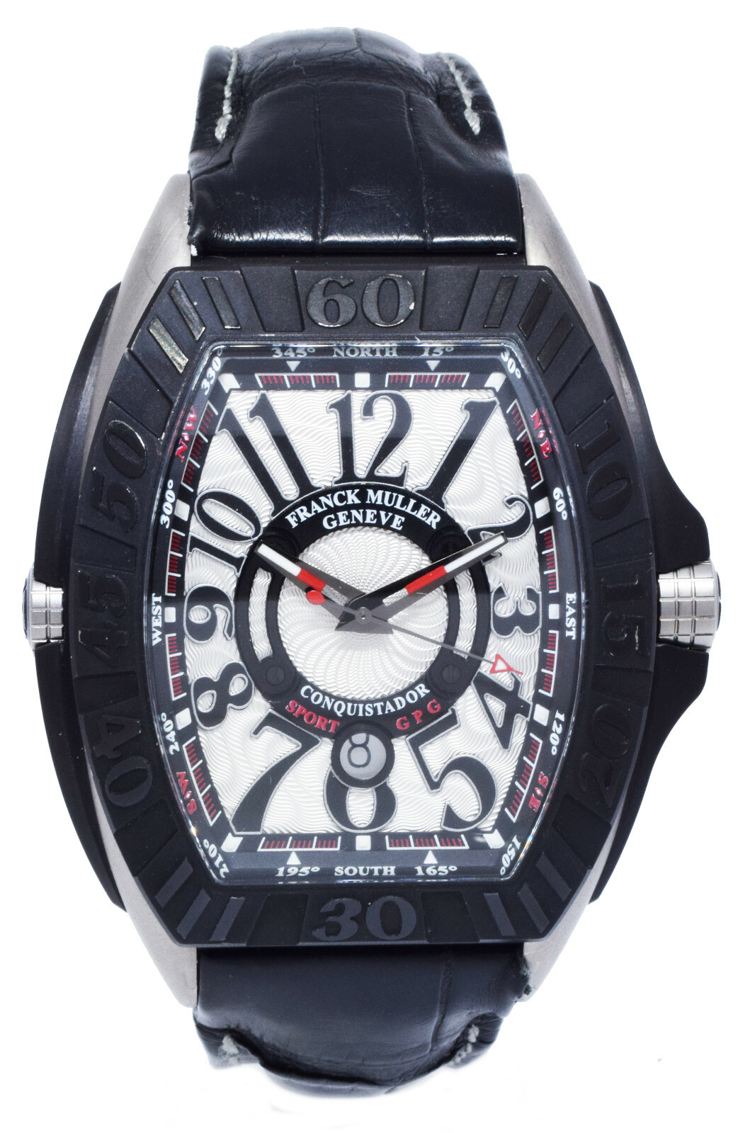 Franck Muller Conquistador Grand Prix Titanium SPORT Mens Watch B/P 9900 SC GP