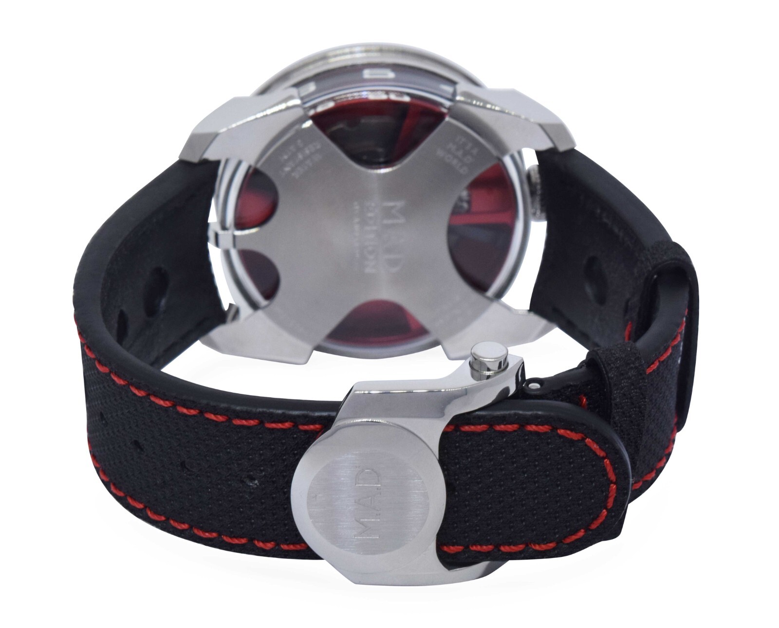 M.A.D. 1 RED by MB&F Steel Mens 42mm Automatic Watch B/P '21 MAD 1 EDITION