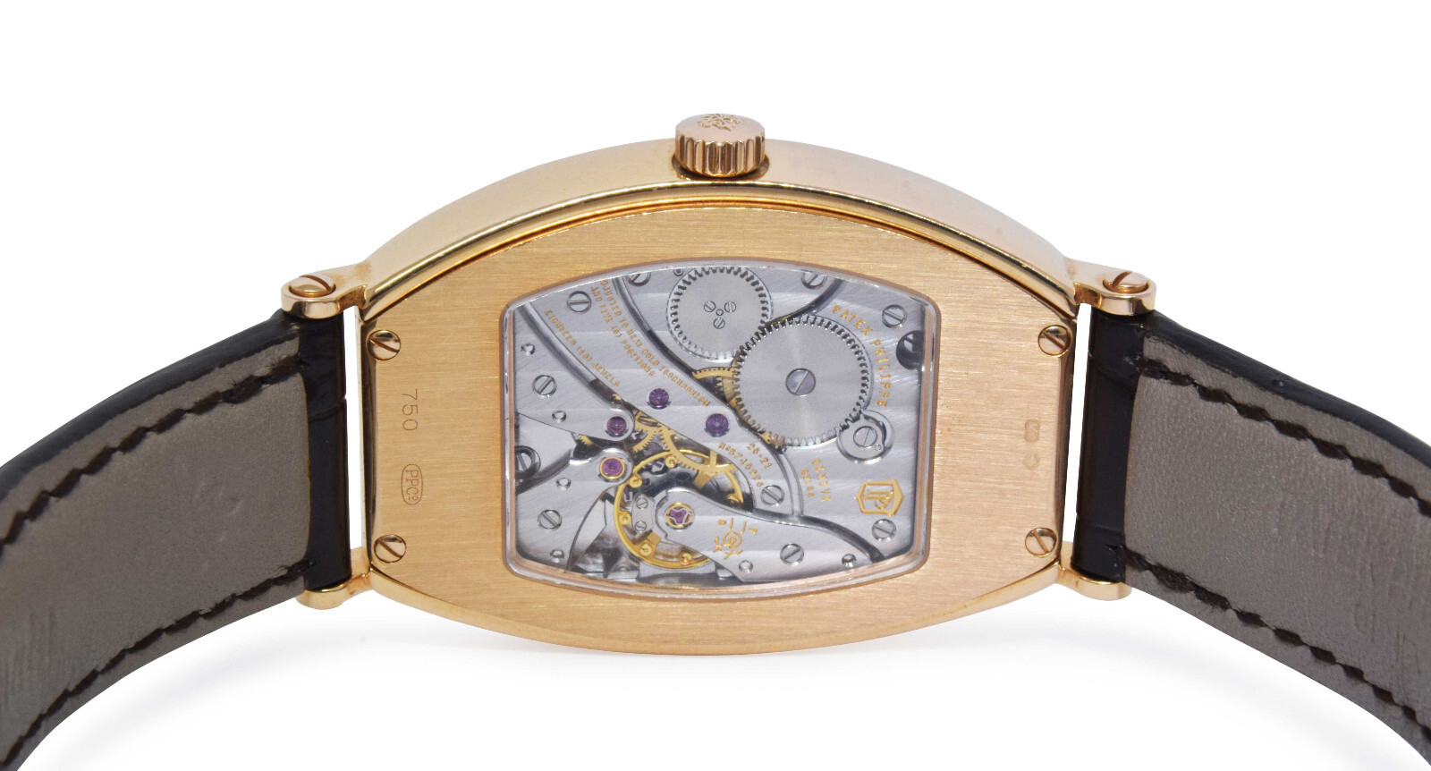 Patek Philippe 5098 Chronometro Gondolo 18K RG Silver Dial Watch B/P '13 5098R
