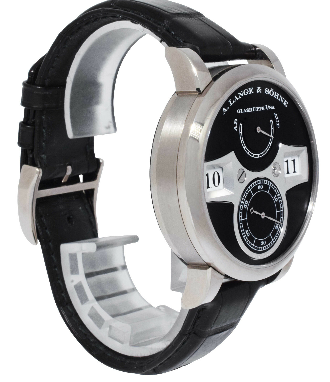 A. Lange & Sohne Lange Zeitwerk White Gold 41.9mm Watch Box/Papers 140.029