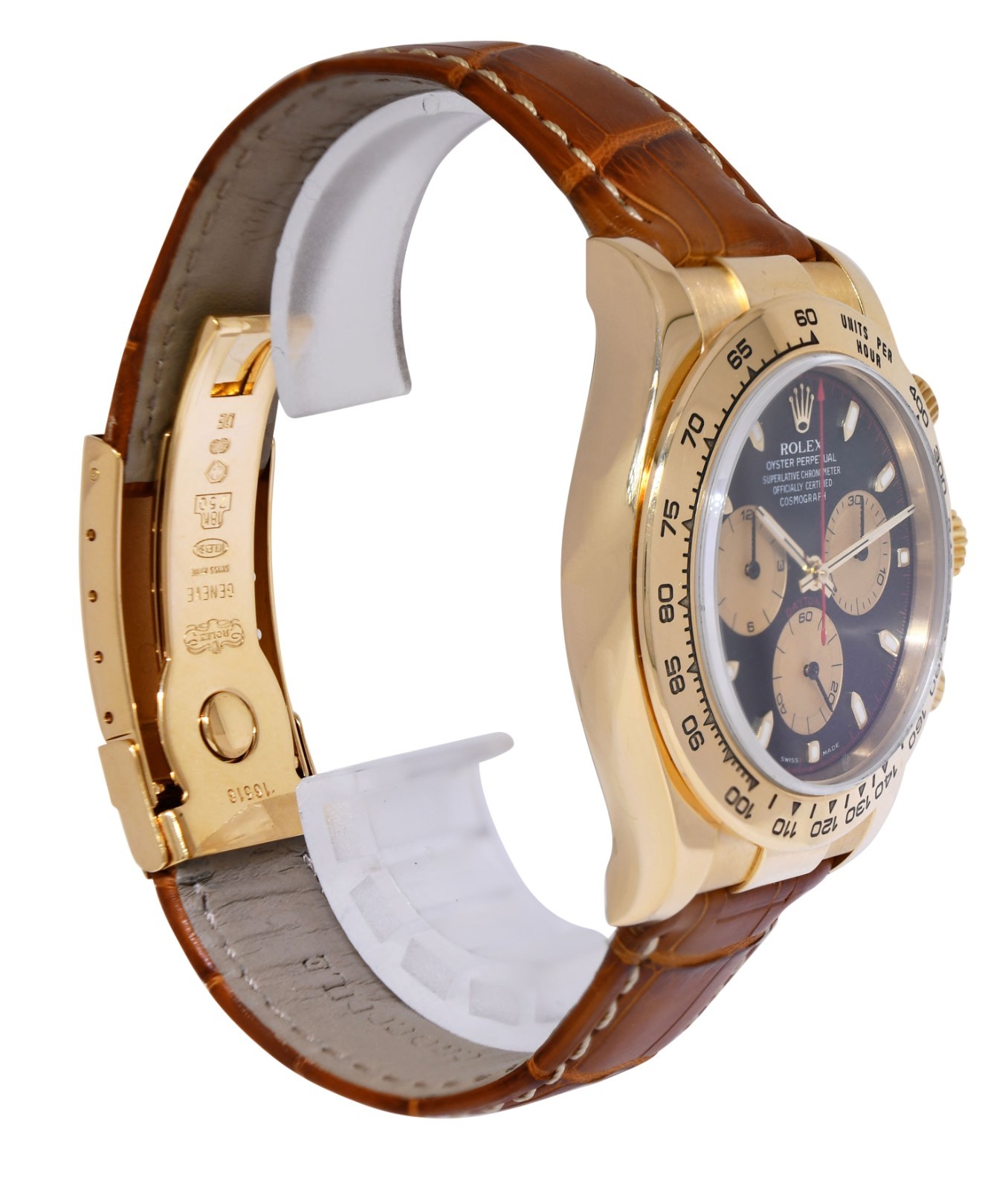 Rolex Daytona Chronograph Paul Newman 18k Yellow Gold 40mm Watch K 116518 Rolex Daytona Chronograph Paul Newman 18k Yellow Gold 40mm Watch K 116518
