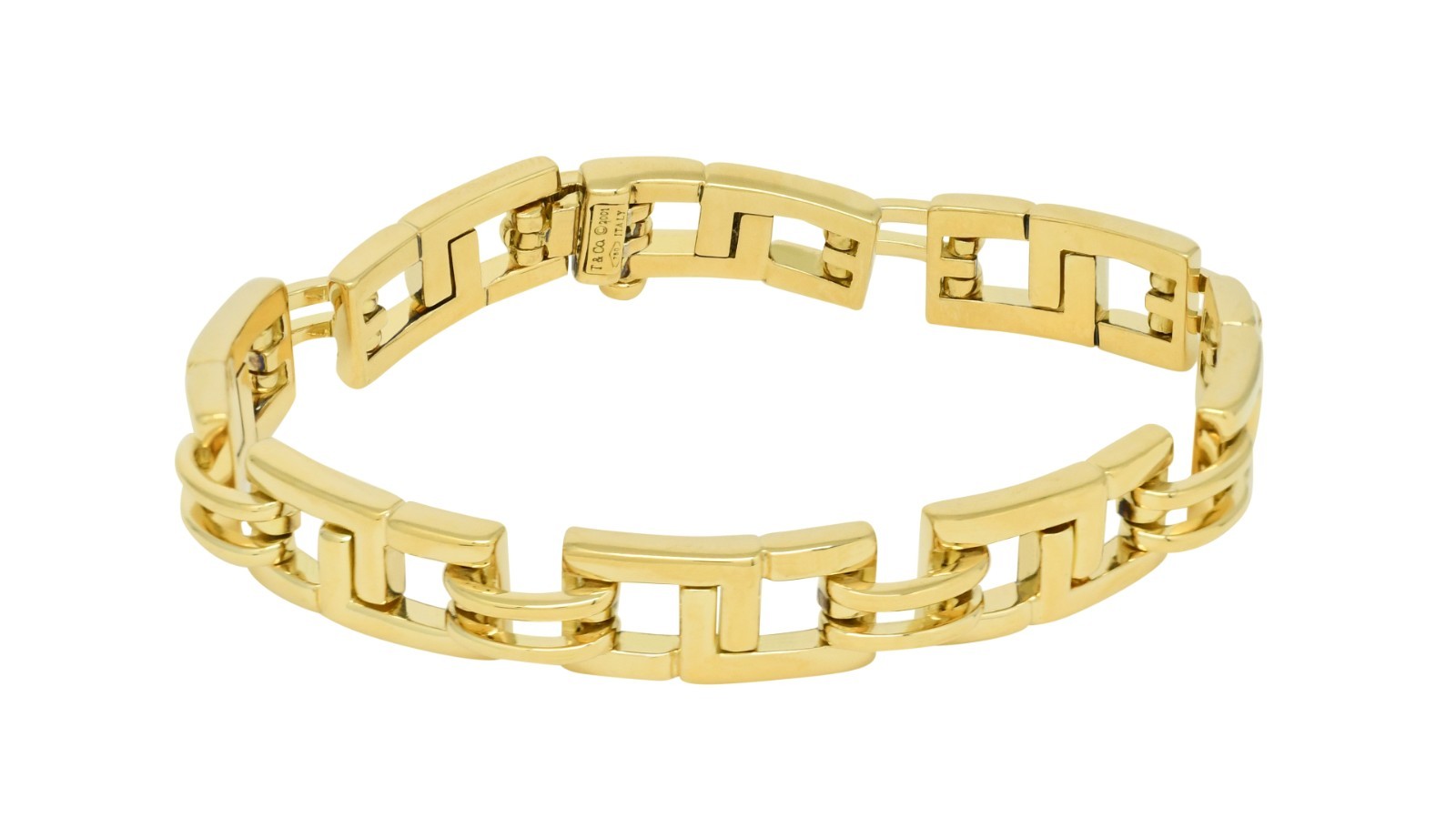 Tiffany & Co. Vintage 18k Yellow Gold Link Bracelet