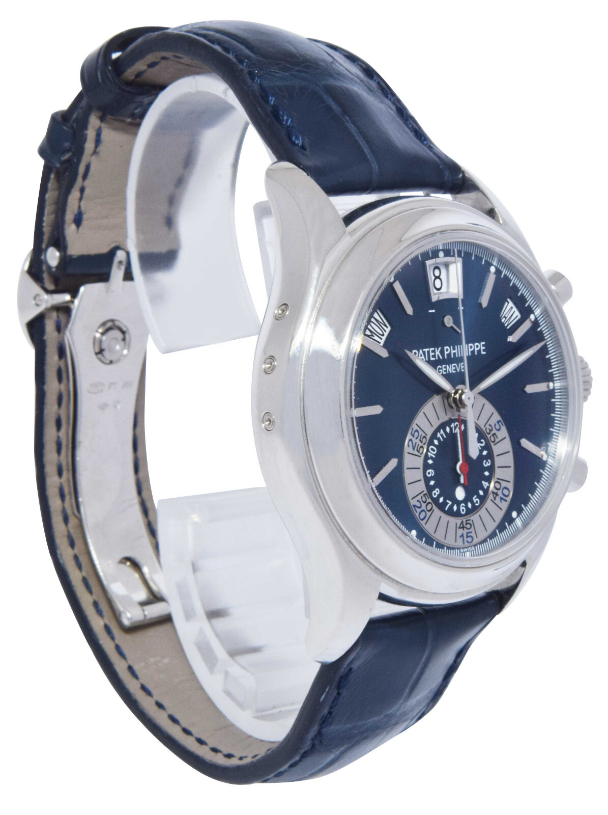 Patek Philippe 5960 Annual Calendar Chronograph Platinum Watch Box/Papers 5960P