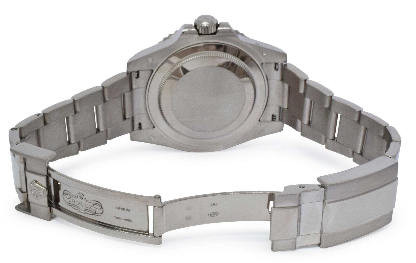 Rolex GMT-Master II 18K White Gold Ceramic "Pepsi" Watch B/P  116719BLRO