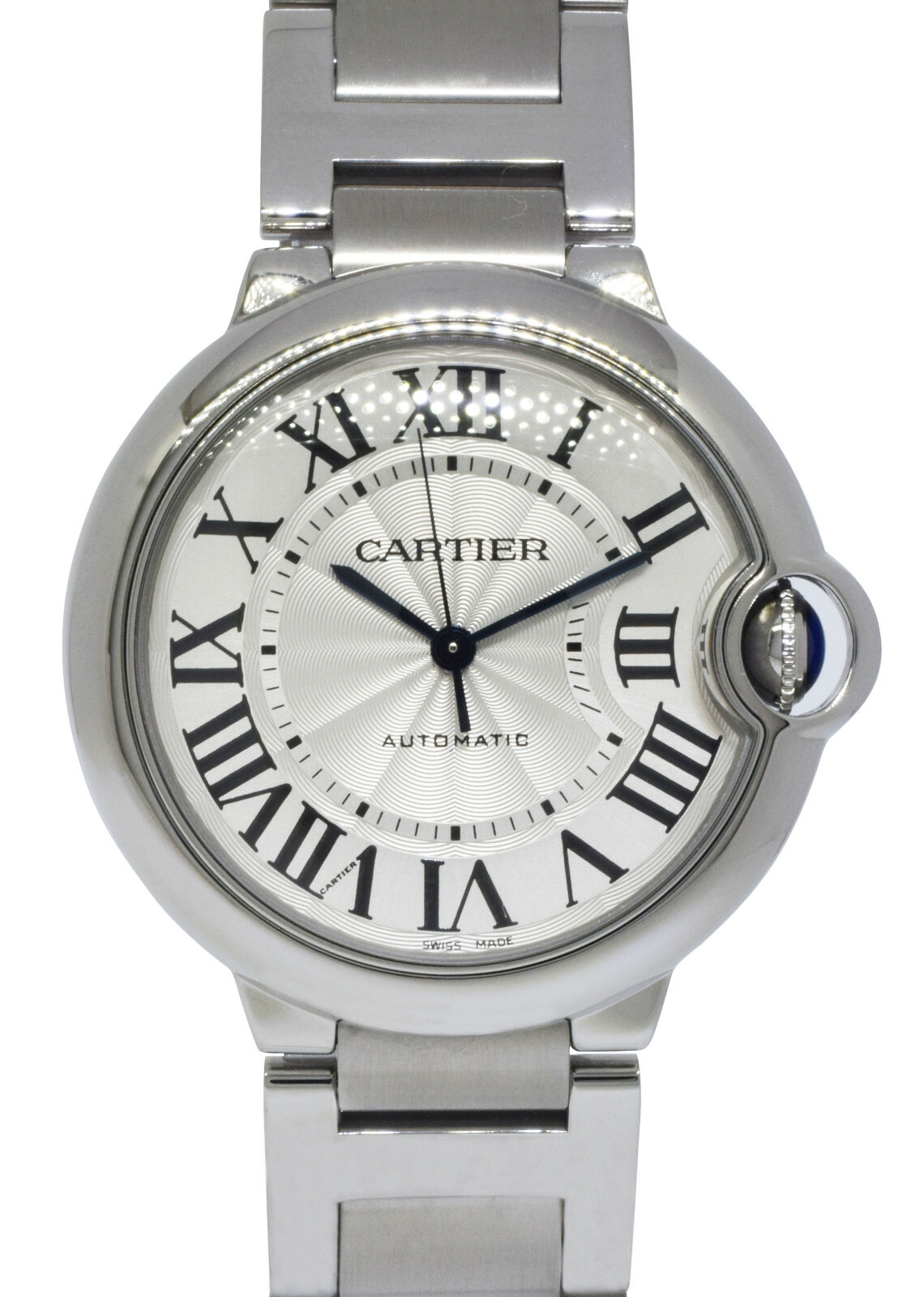 Cartier Ballon Bleu 36mm Steel Silver Dial Ladies Auto Watch W6920046 B/P 3284 Cartier Ballon Bleu 36mm Steel Silver Dial Ladies Auto Watch W6920046 B/P 3284