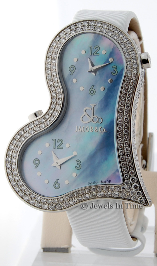 Jacob & Co. Amore Ladies 3.80 CT Diamond & MOP NOS