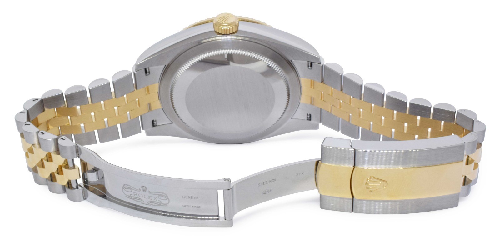 Rolex Sky-Dweller 18k Yellow Gold/Steel White Dial GMT 42mm Watch B/P '22 326933