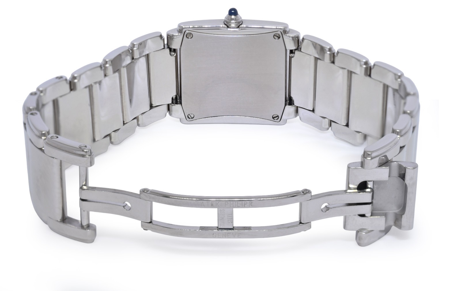 Patek Philippe Twenty~4 Steel & Double Row Diamond Timeless White Watch 24 4910