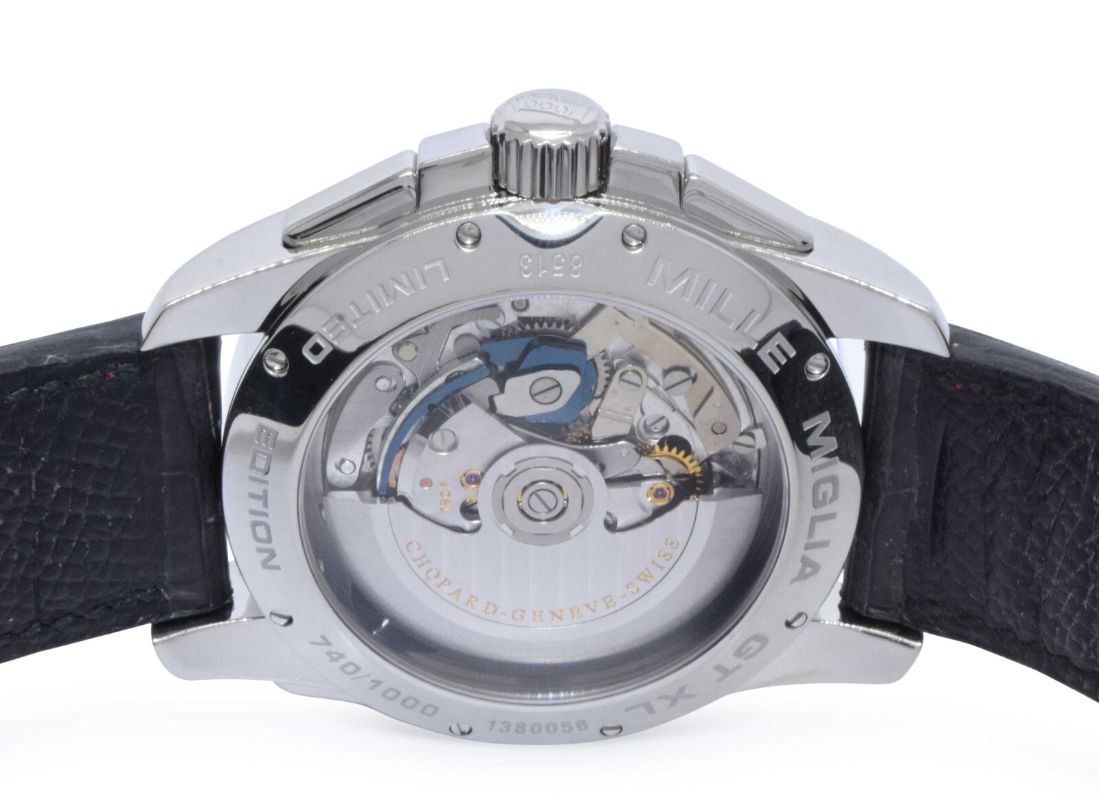 Chopard Mille Miglia GT XL Chrono Split Second Steel Grey 44mm Watch B/B 16/8513