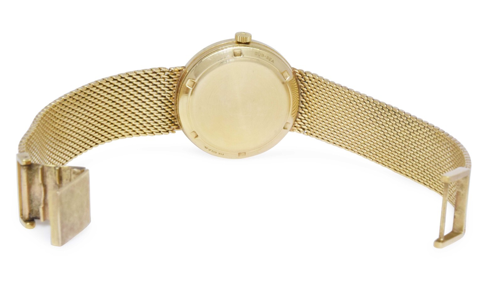 Movado Mens Vintage Kingmatic Sub-Sea 14k Yellow Gold Automatic Bracelet Watch