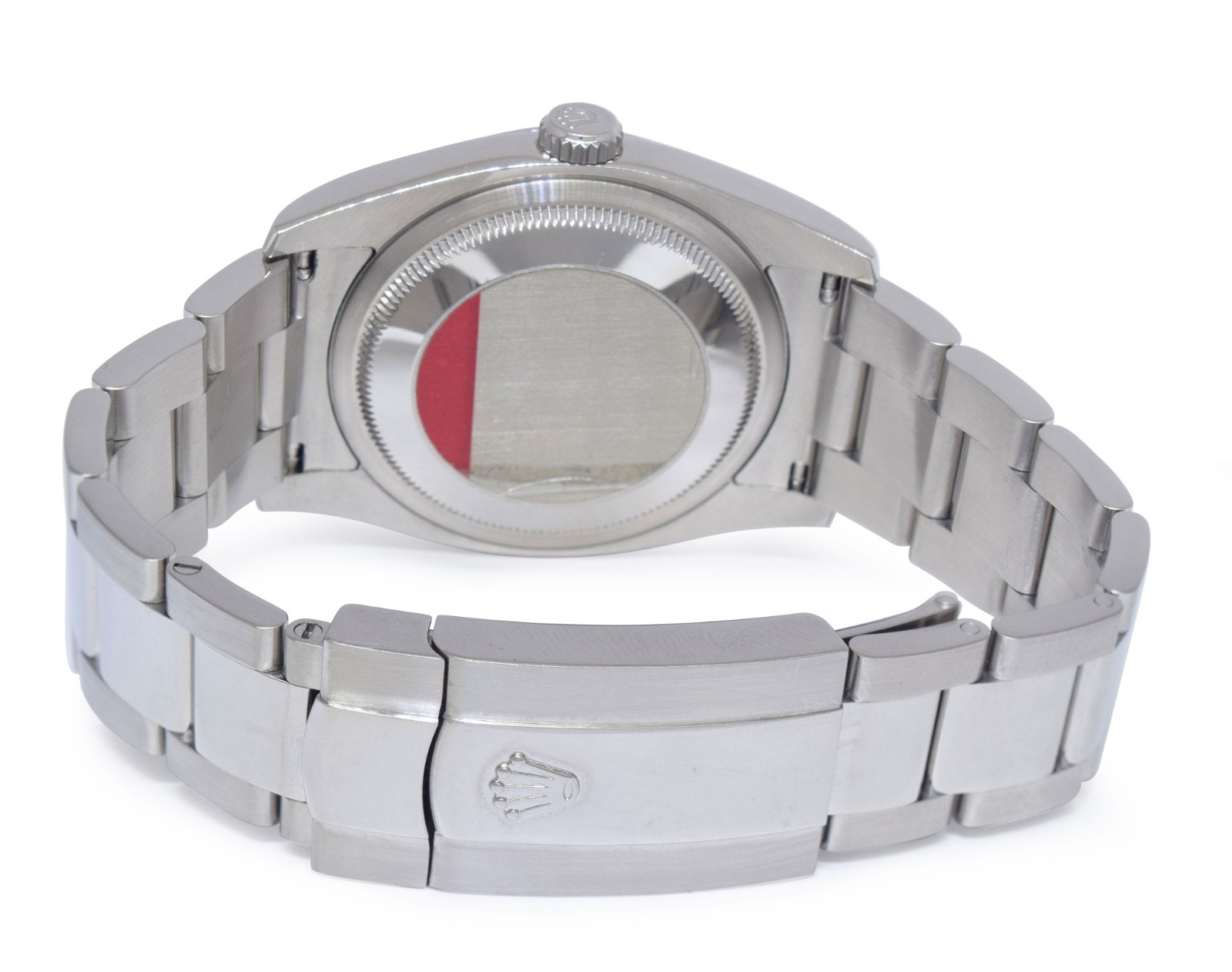 Rolex Datejust Steel Pink Dial Oyster Bracelet 36mm Watch Z 116200