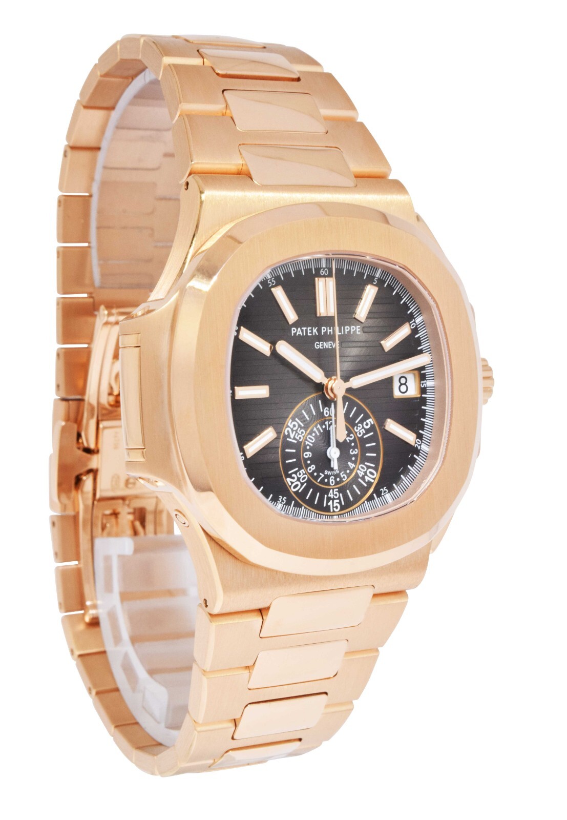 Patek Philippe Nautilus DISCONTINUED 18K Rose Gold Watch B/P NEW '23 5980/1R