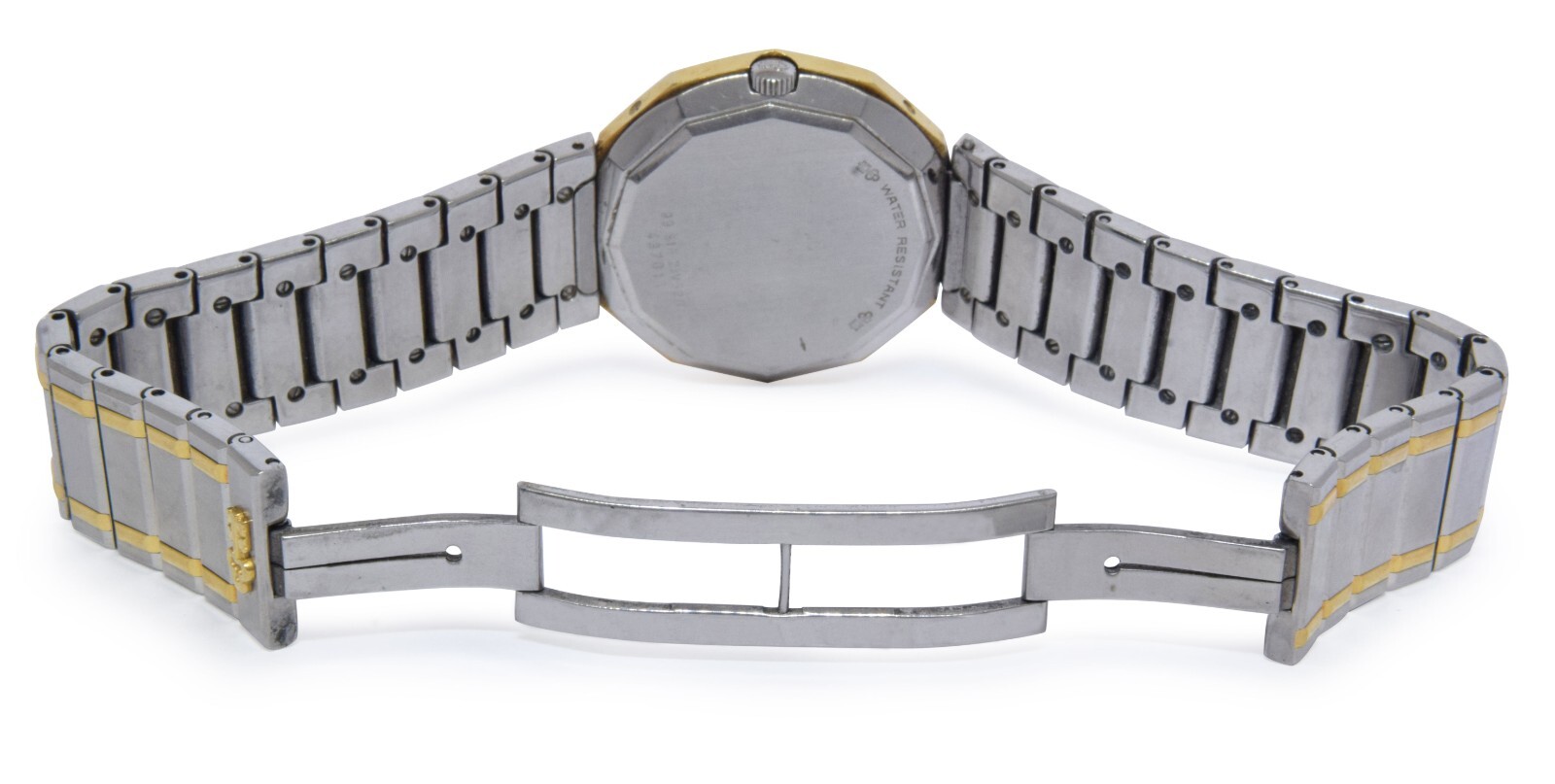Corum Admirals Cup 18k Yellow Gold/Steel Mens 35mm Quartz Watch 99.810.21V52B