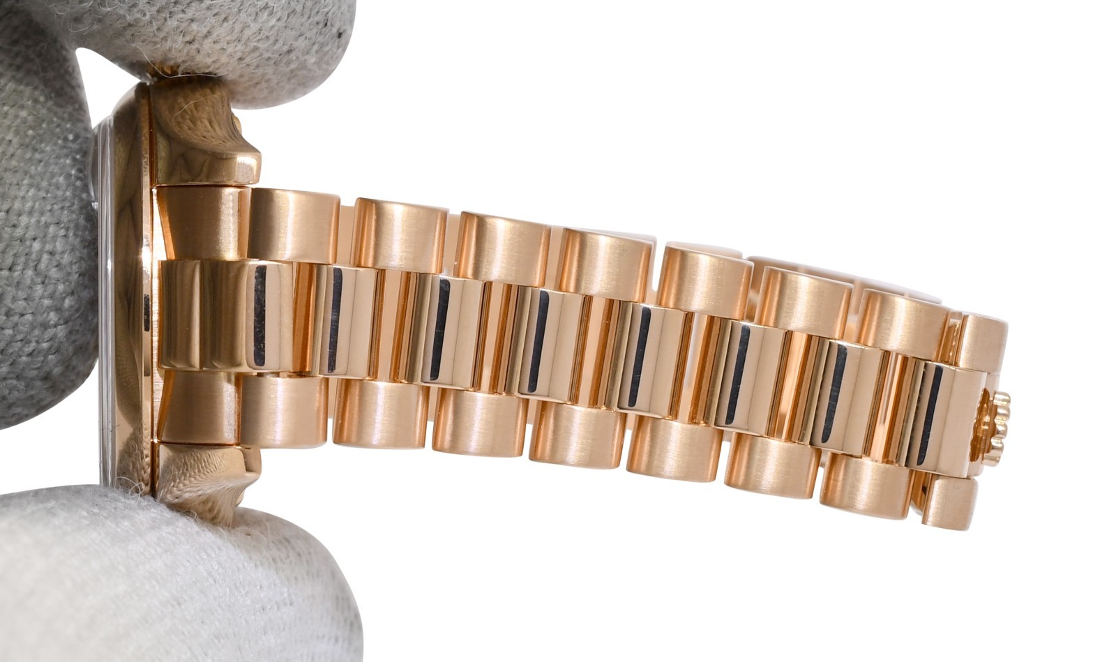 Rolex Datejust President 18k Rose Gold Pink Dial Ladies 31mm Watch Y 178245