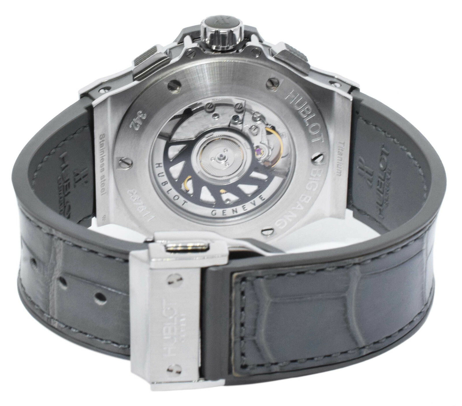Hublot Big Bang Earl Gray Steel Chronograph 41mm Automatic Watch 342.ST.5010.LR