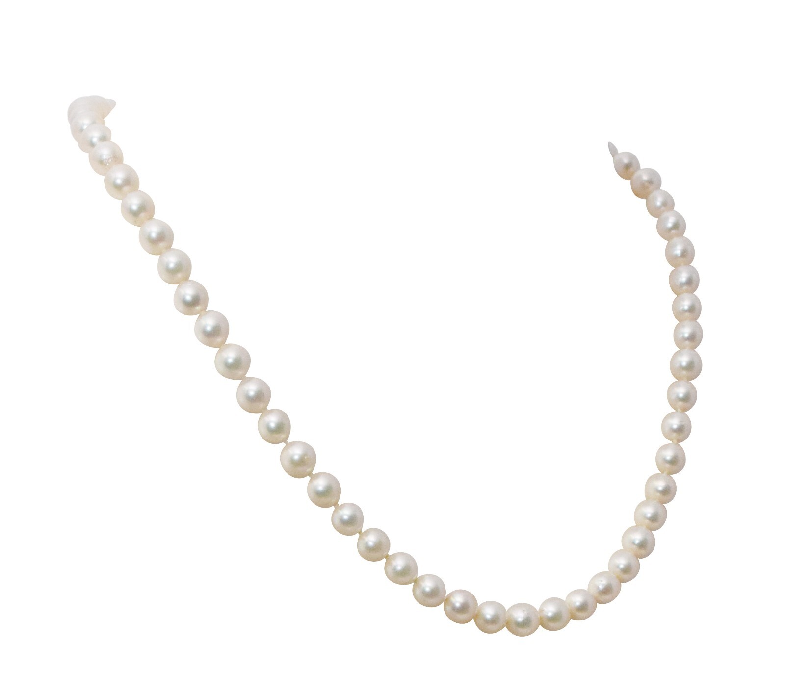 18" Cult Pearl Necklace with a 14K Yellow Gold Clasp