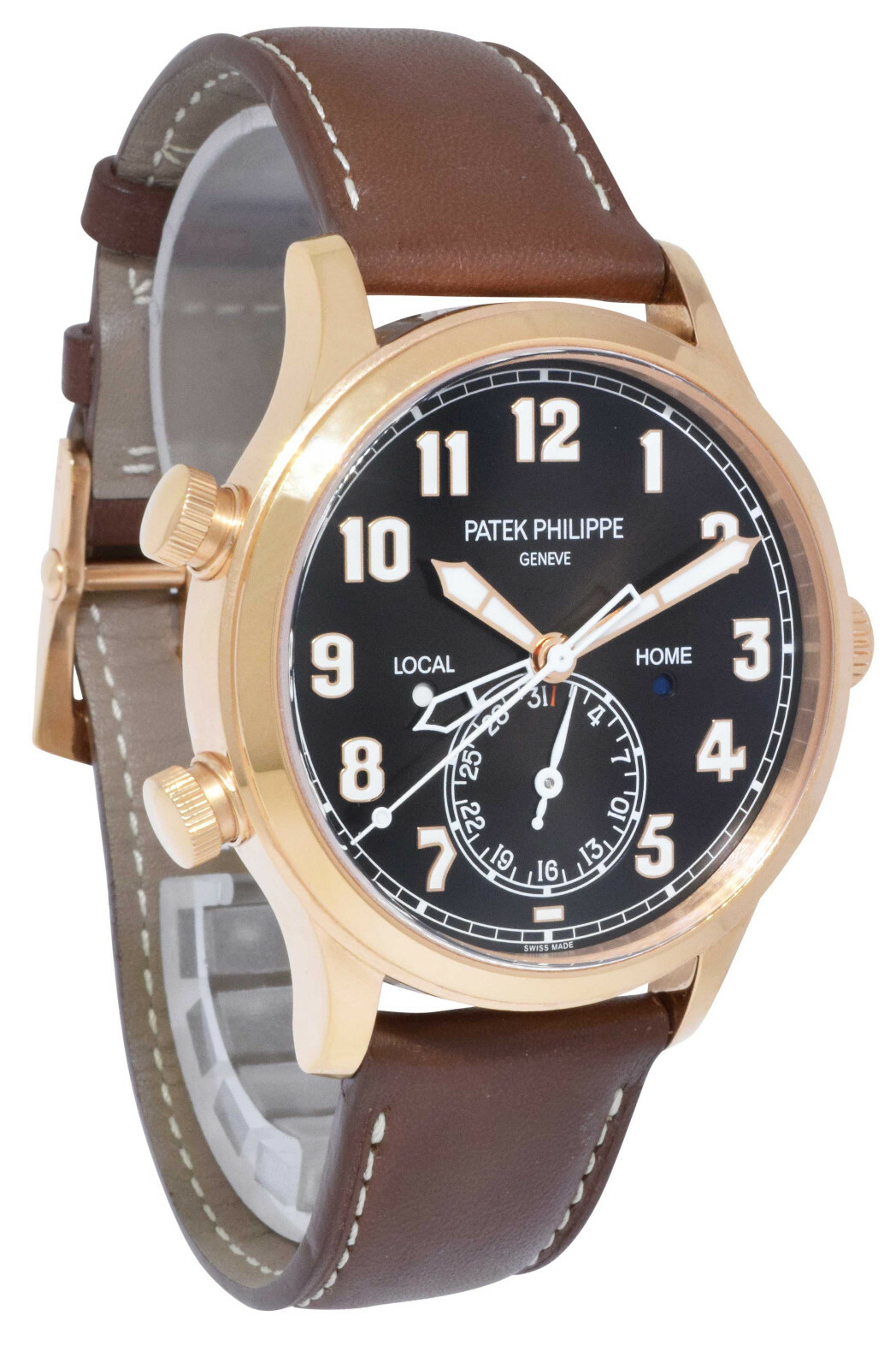 Patek Philippe 5524 Complications 18k Rose Gold Pilots Watch B/P '23 5524R